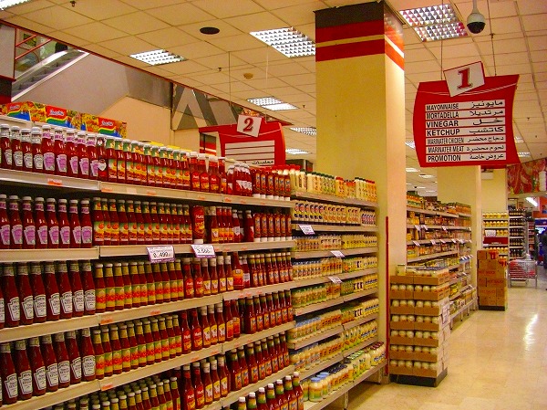 ヨルダンの大型スーパーマーケット