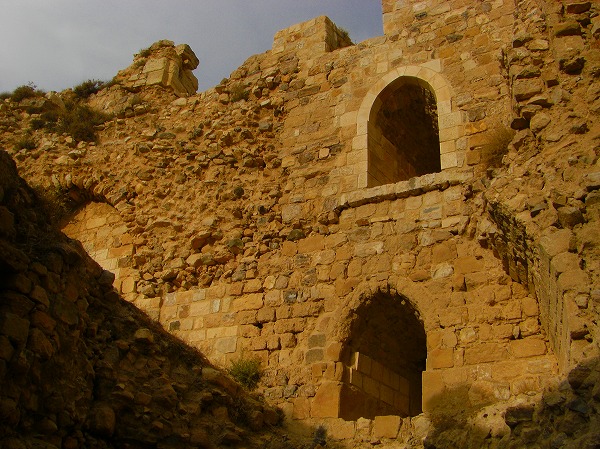 カラク城内、兵舎跡（？）その２：ヨルダン・シリア写真画像集